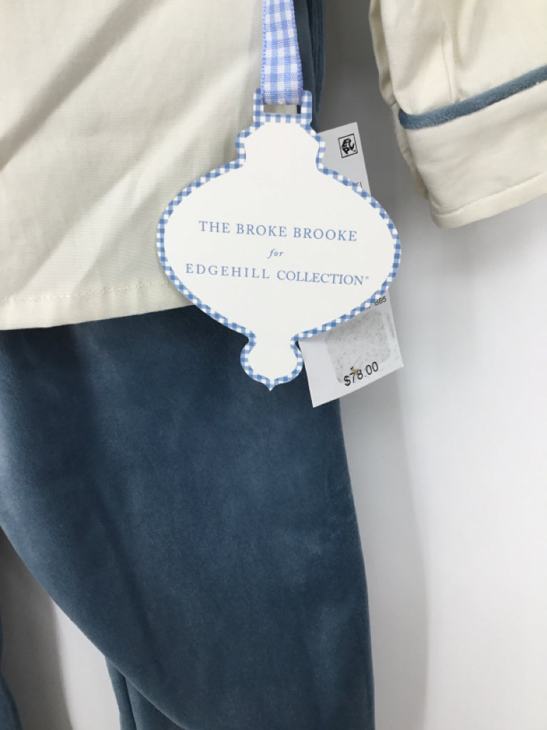 Edgehill Collection Child Size 3 Blue Solid Outfit - boys