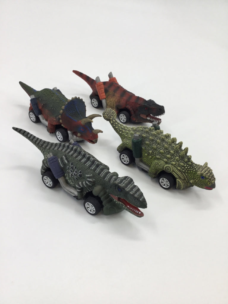 Dinobros Go-Karts Cars - Set of 4