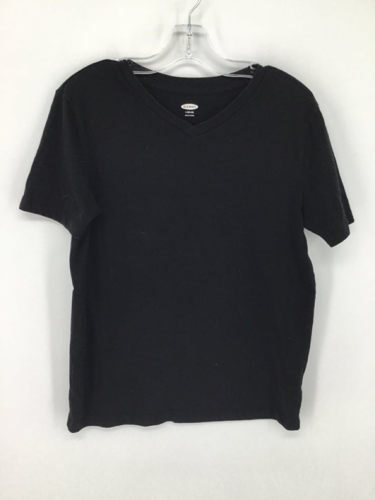 Old Navy Child Size 10 Black Solid T-shirt - boys