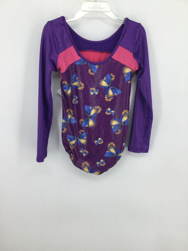 brandless Child Size 6 Purple Dance - girls