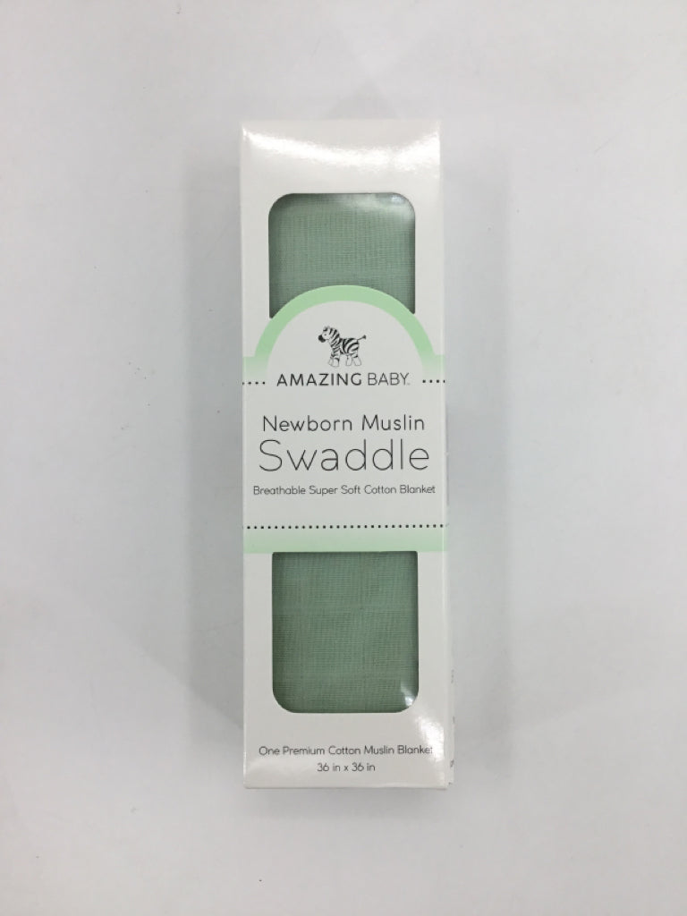 Amazing Baby Green Solid Blanket