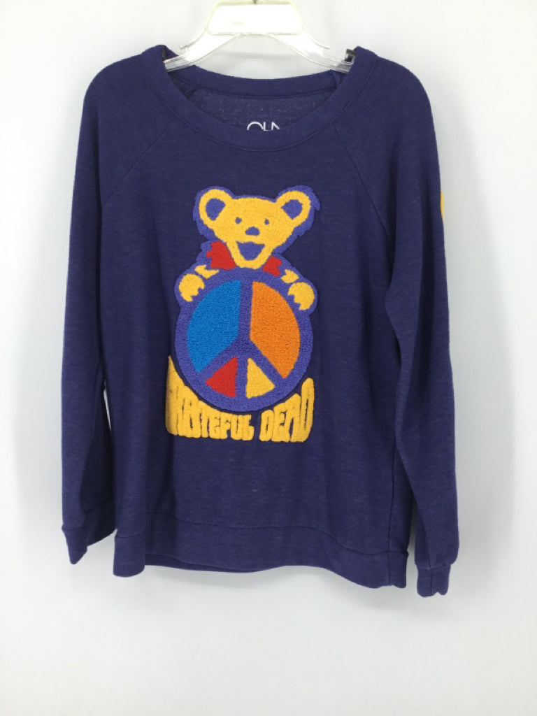 Chaser Child Size 7 Purple Sweatshirt - girls