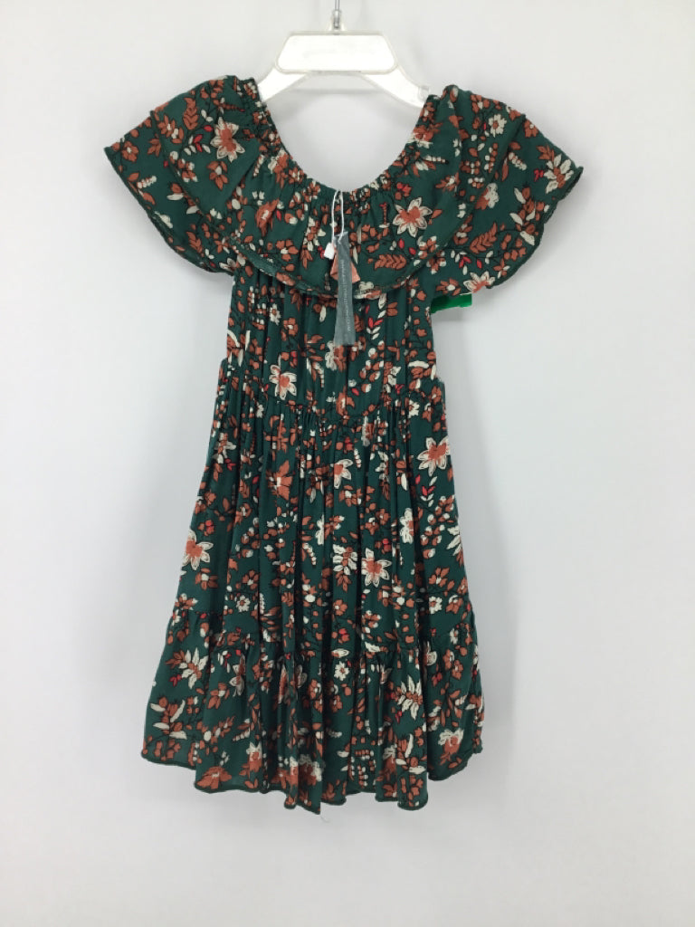 Bailey Bloosoms Child Size 3 Green Dress - girls