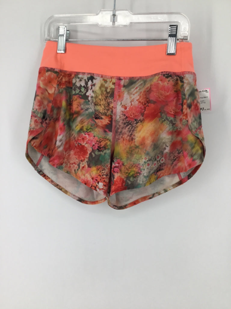 Athleta Girl Child Size 7 Orange Shorts - girls