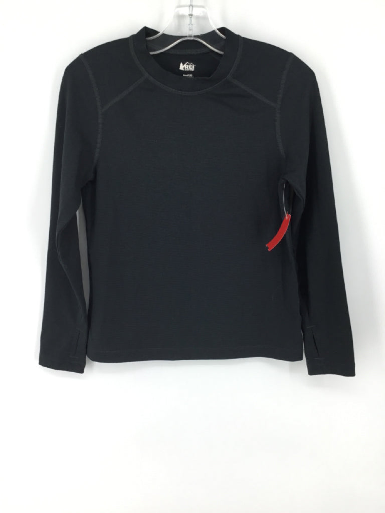 REI Child Size 8 Black Solid Shirt - boys