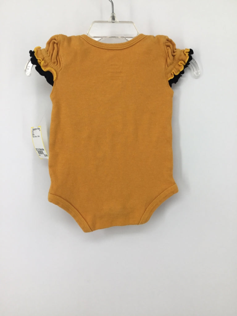 Adidas Child Size 0-3 Months Yellow Onesie