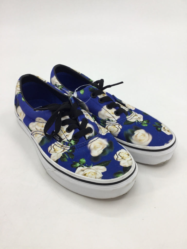 Vans Child Size 6 Youth Blue Sneakers