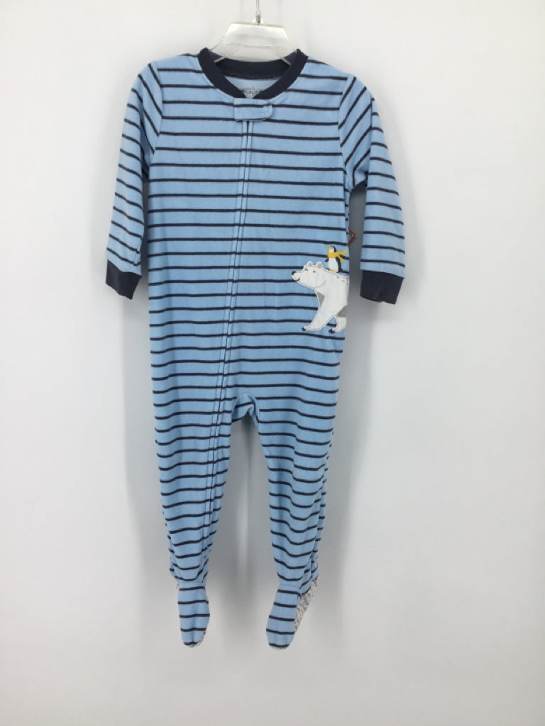 Carter's Child Size 24 Months Blue Sleepers