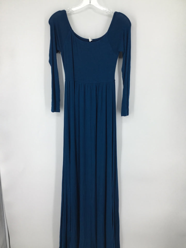 Pink Blush Size S Cotton Blend Dress - Maternity