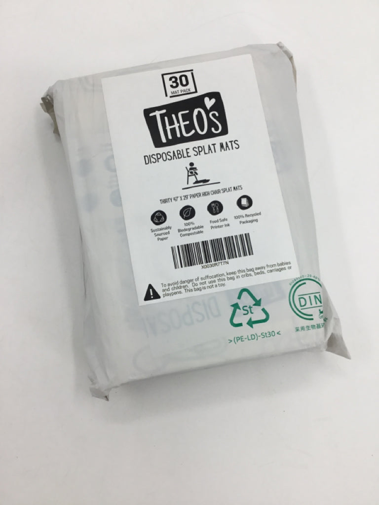 Theo's Disposable Splat Mats