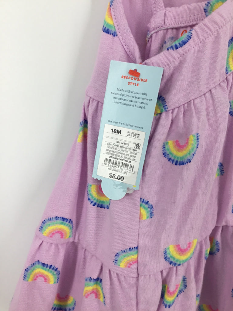 Cat & Jack Child Size 18 Months Purple Dress - girls