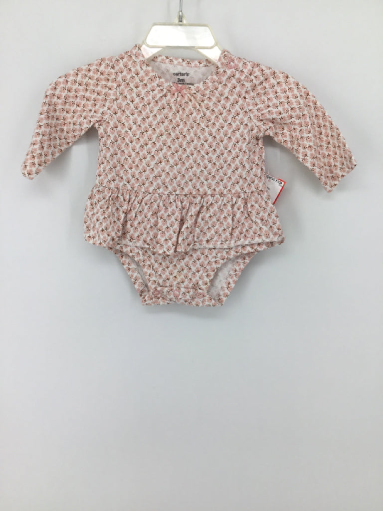 Carter's Child Size 3 Months Pink Onesie
