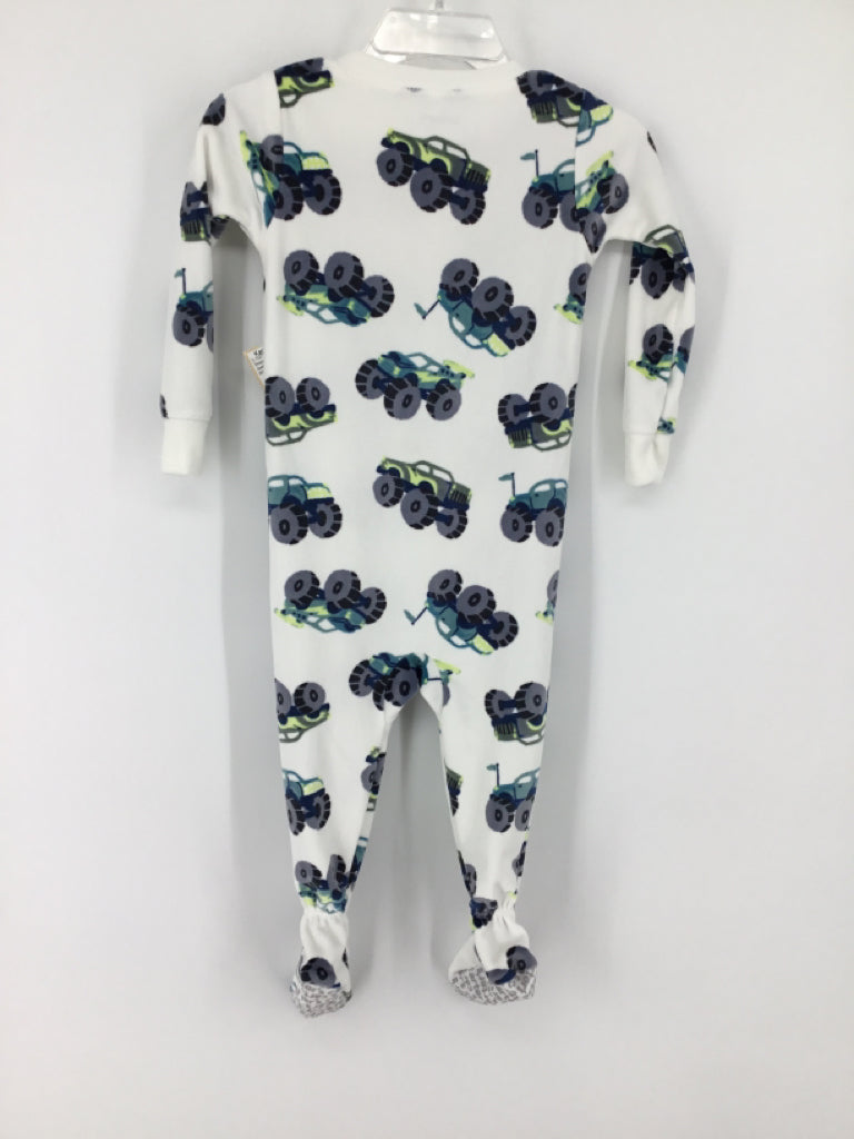 Just One You Made by Carters Child Size 2 White Sleepers