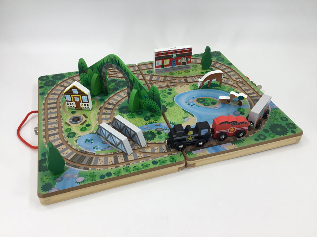 Melissa & Doug Take-Along Railroad