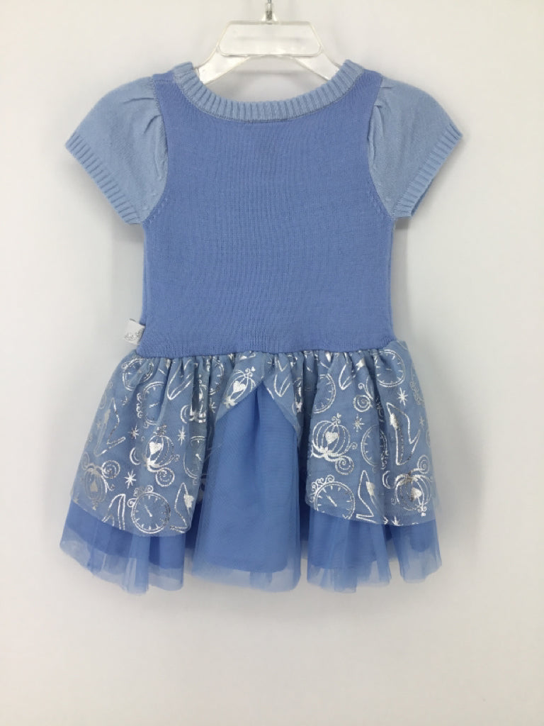 Disney Child Size 18 Months Blue Dress - girls
