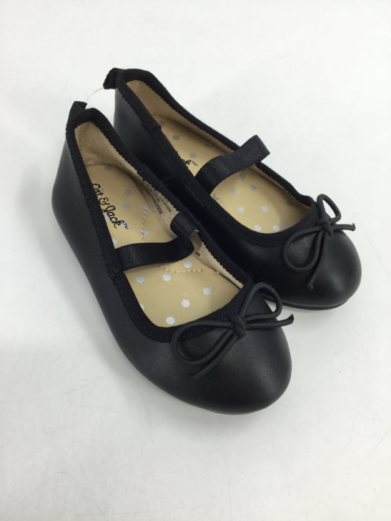 Cat & Jack Child Size 5 Toddler Black Dress Shoes