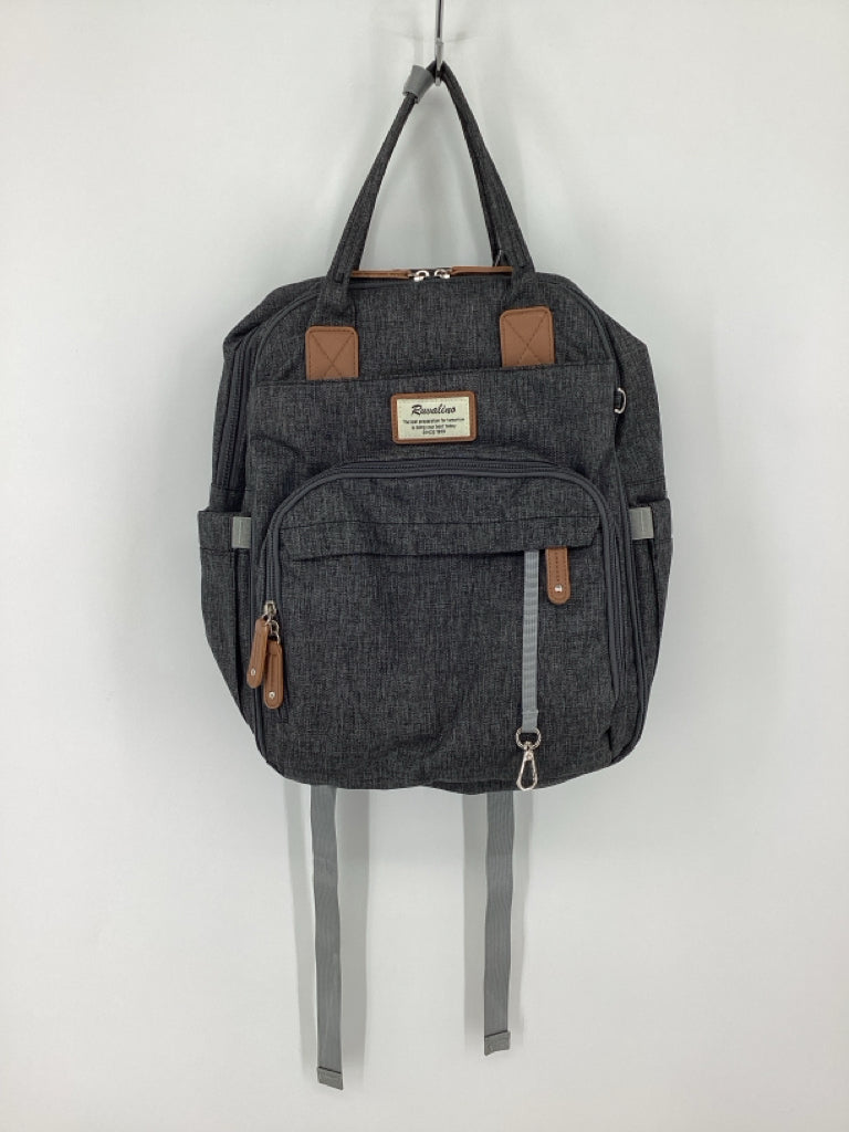 Ruvalino Gray Diaper Bag