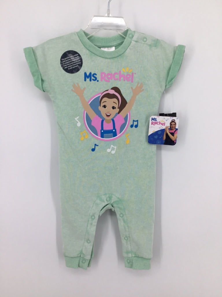 Ms. Rachel Child Size 6-9 Months Green Outfit - girls