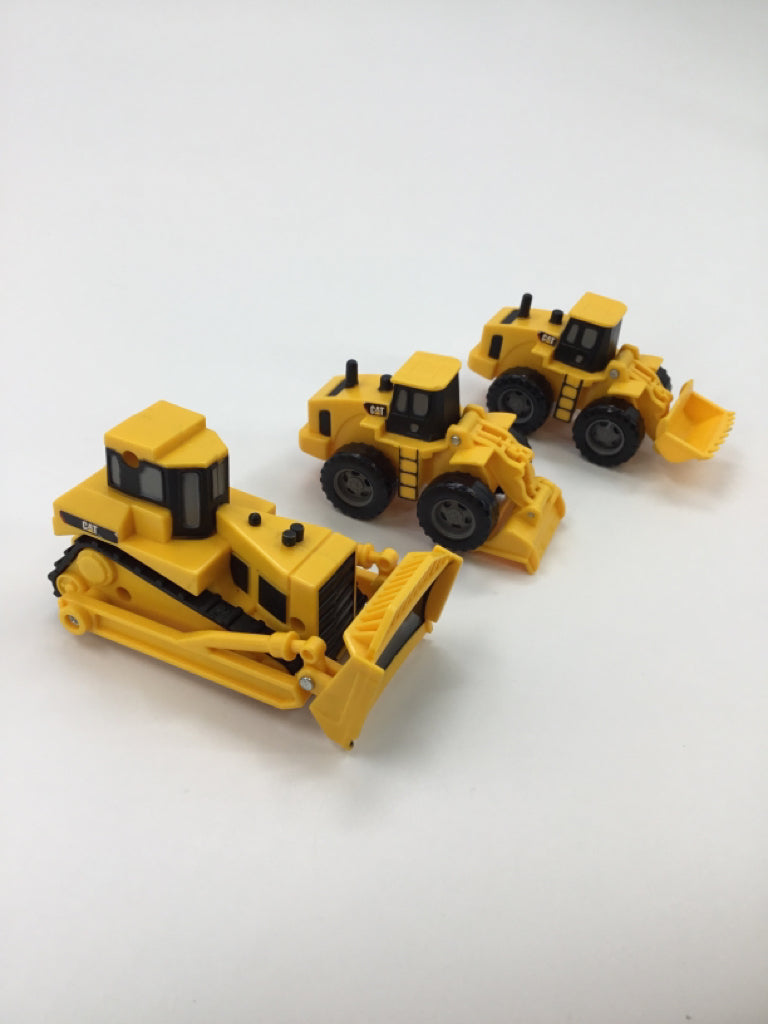 CAT Mini Construction Toys - Set of 3