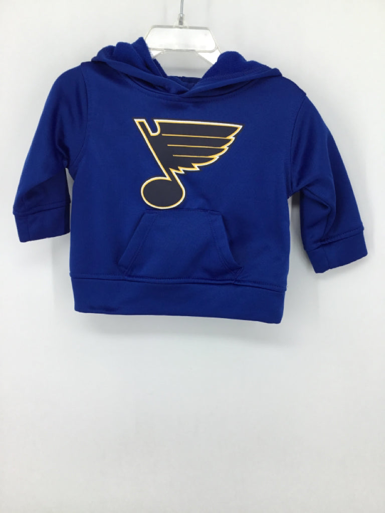 NHL Child Size 12 Months Blue Blues Sweatshirt - boys