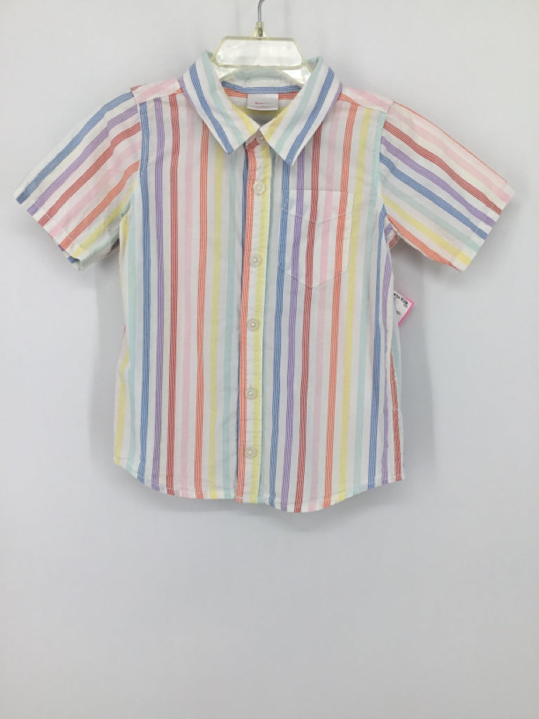 Hanna Andersson Child Size 3 Multi-Color Stripe Shirt - boys
