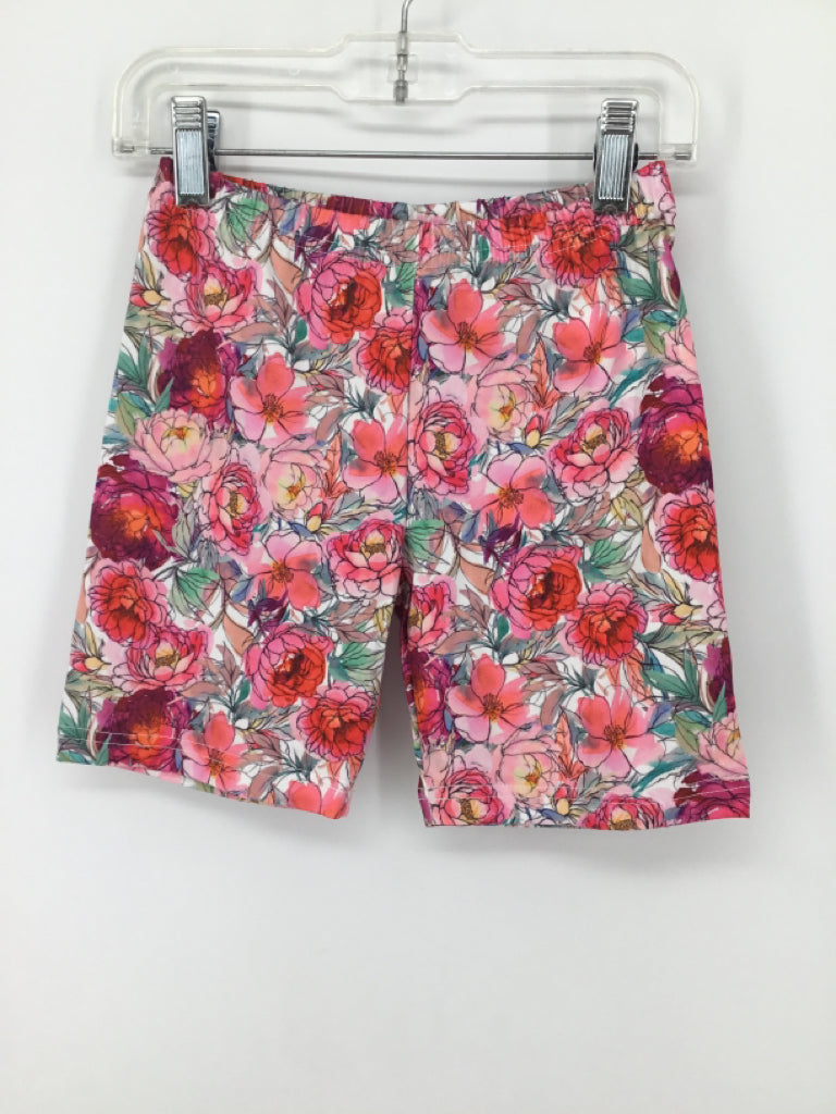 Home Girls Child Size 7 Pink Shorts - girls