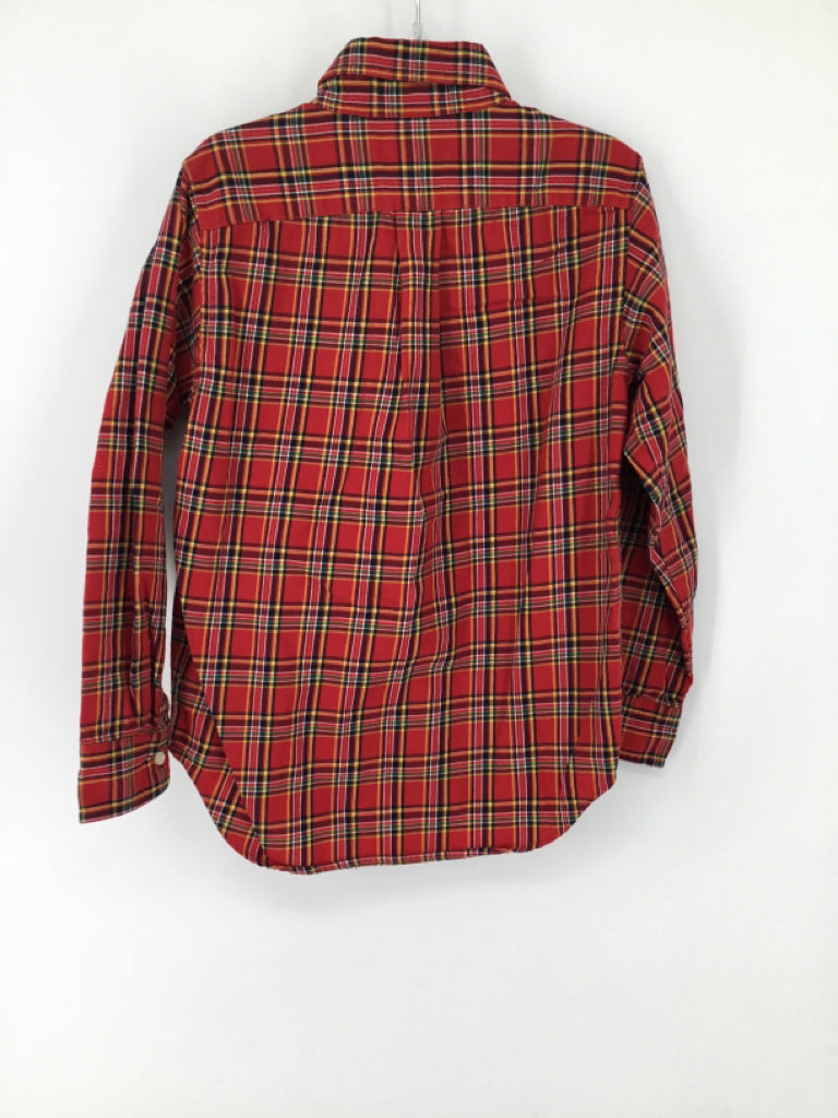 Ralph Lauren Child Size 6 Red Plaid Shirt - boys