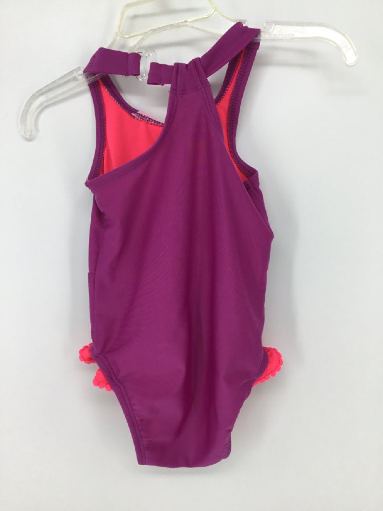 Cat & Jack Child Size 12 Months Purple Swimwear - girls