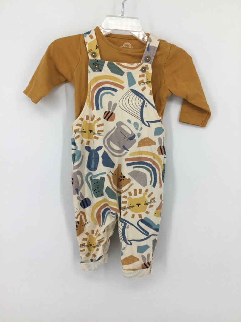 Next Baby Child Size 3-6 Months Multi-Color Print Outfit - boys