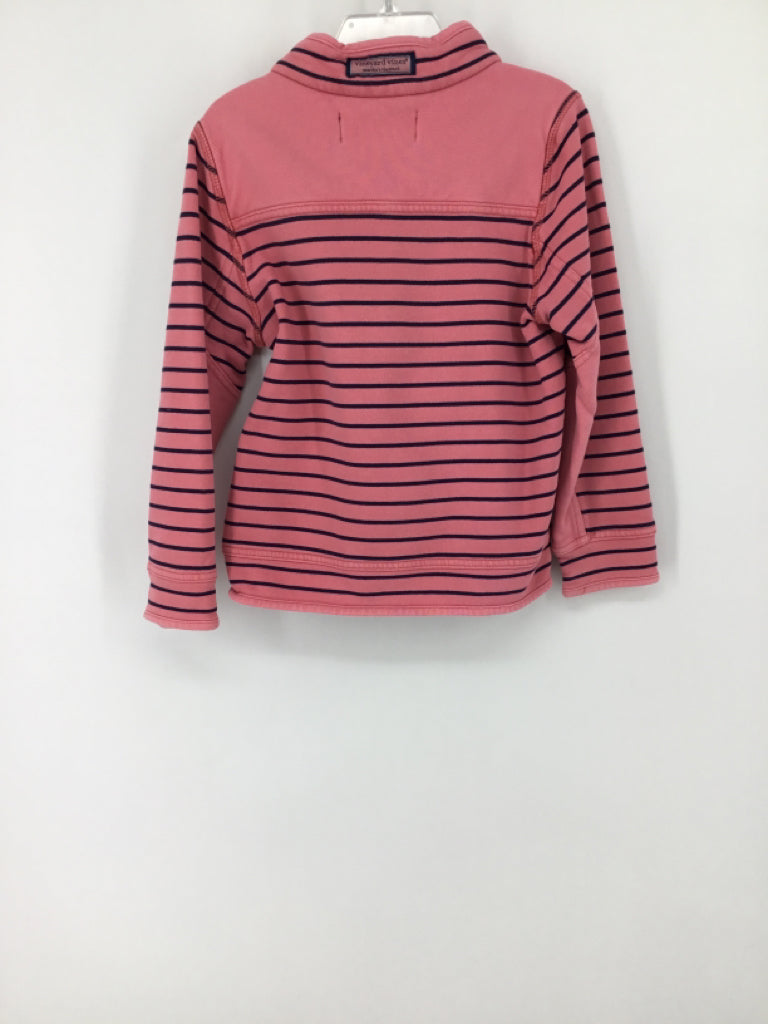 vineyard vines Child Size 5 Pink Stripe Sweatshirt - boys