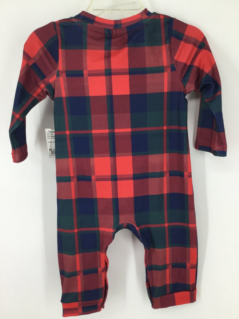 The Dandy Dino Child Size 3-6 Months Red Christmas Outfit