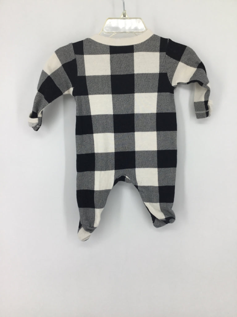 Old Navy Child Size Newborn Black Sleepers