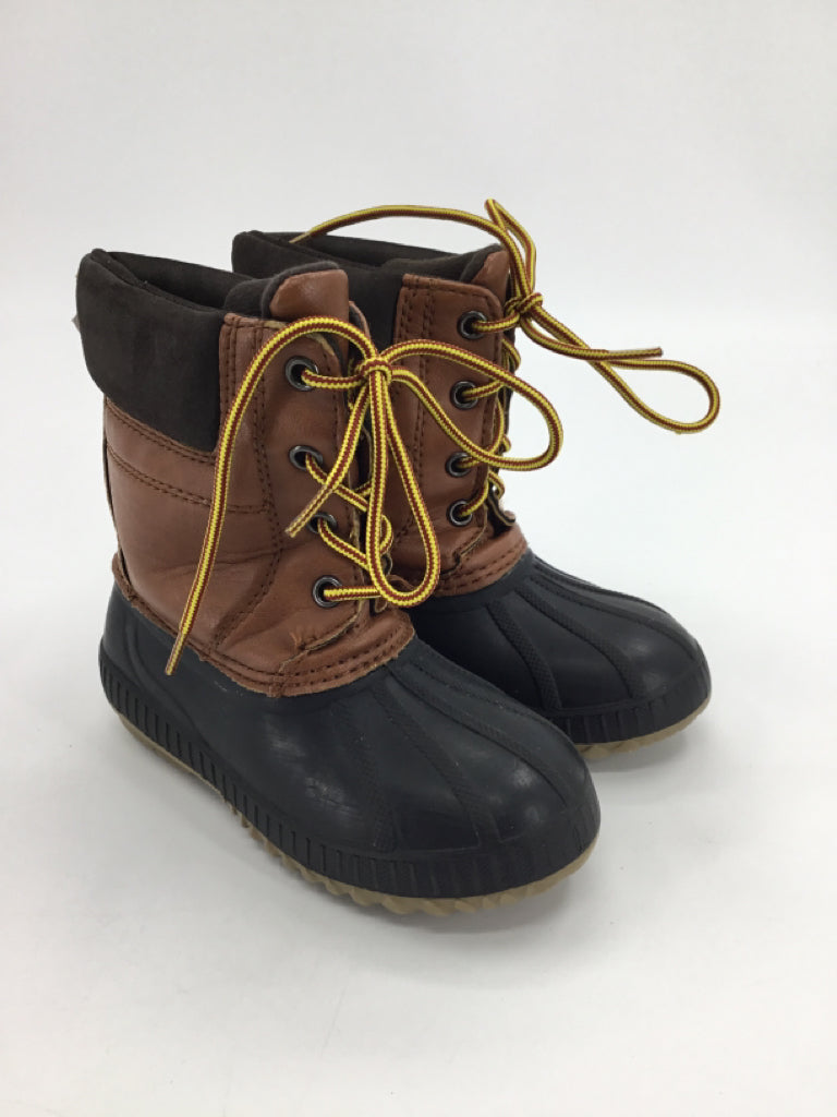 Baby Gap Child Size 9 Toddler Brown Rain/Snow Boots