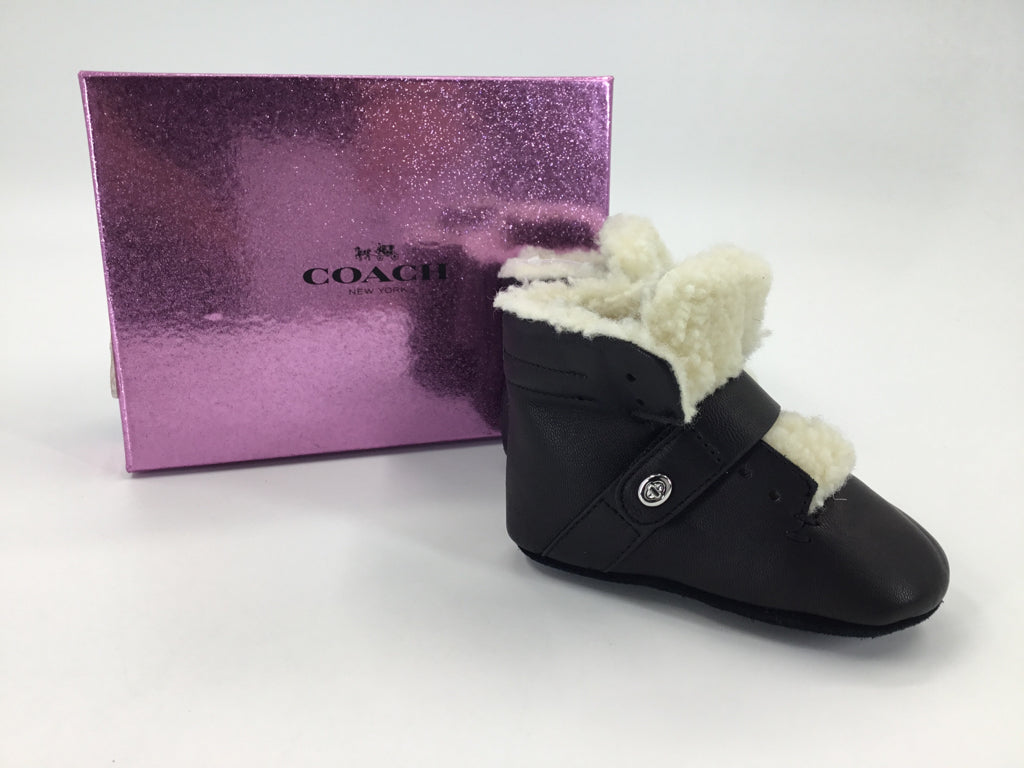 Coach Urban Hiker Child Size 3 Toddler Black Boots