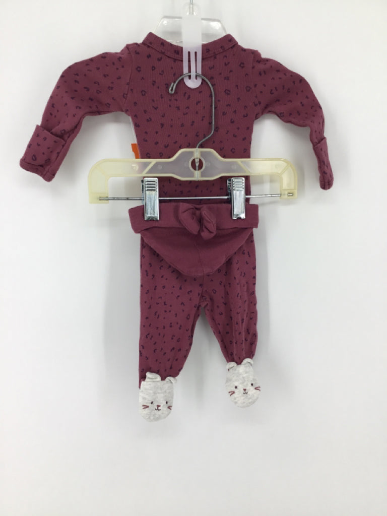 Just One You Made by Carters Child Size Preemie Purple Outfit - girls