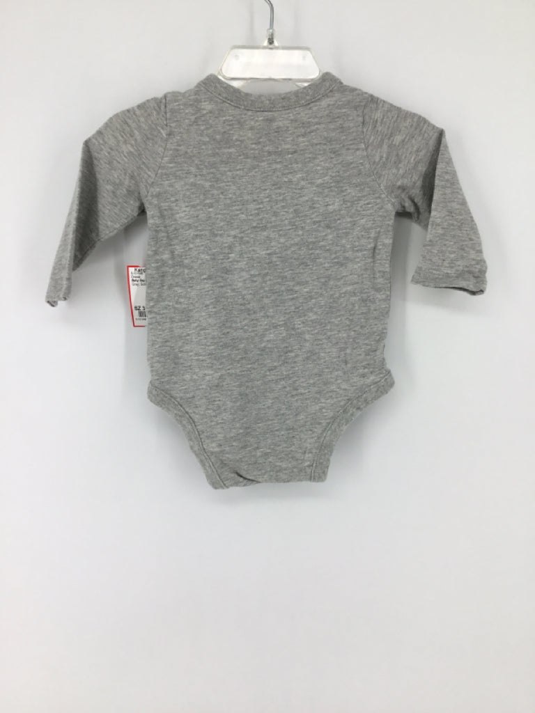 Baby Gap Child Size 3-6 Months Gray Onesie