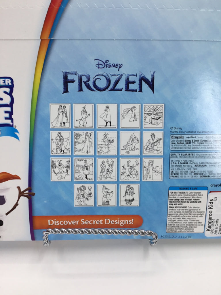 Crayola Disney Frozen Color Wonder Mess Free Coloring