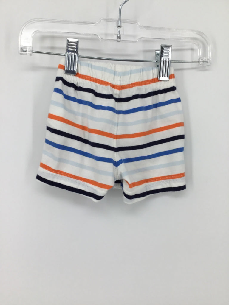 Baby Gap Child Size 0-3 Months Blue Stripe Shorts - boys