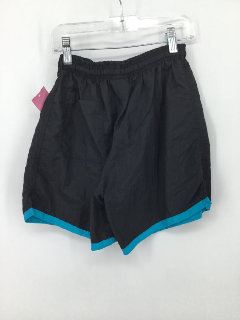 umbro Child Size 8 Black Solid Shorts - boys