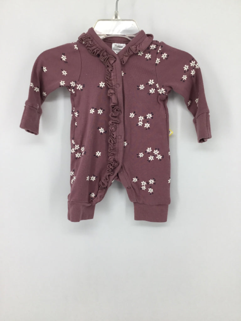Modern Moments Child Size Newborn Pink Pajamas - girls