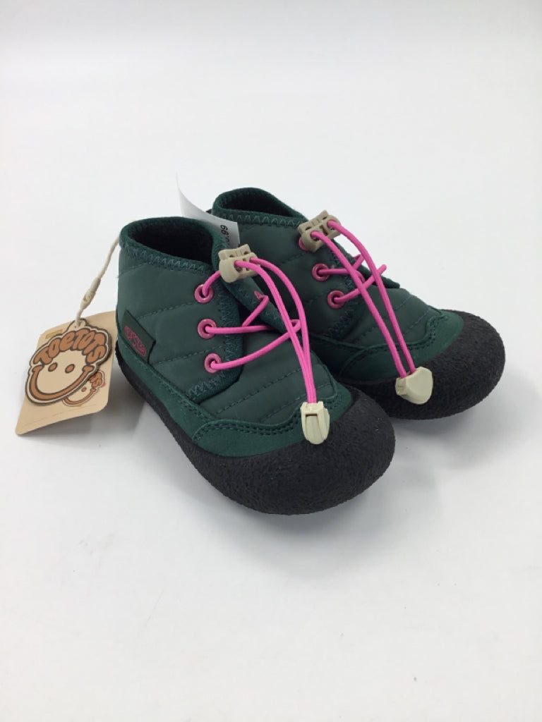 ToeTots Child Size 7 Toddler Green Boots