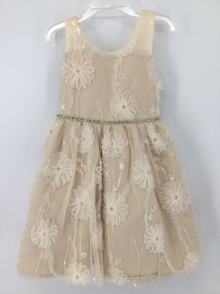 Kensie Child Size 6 Tan Dress - girls