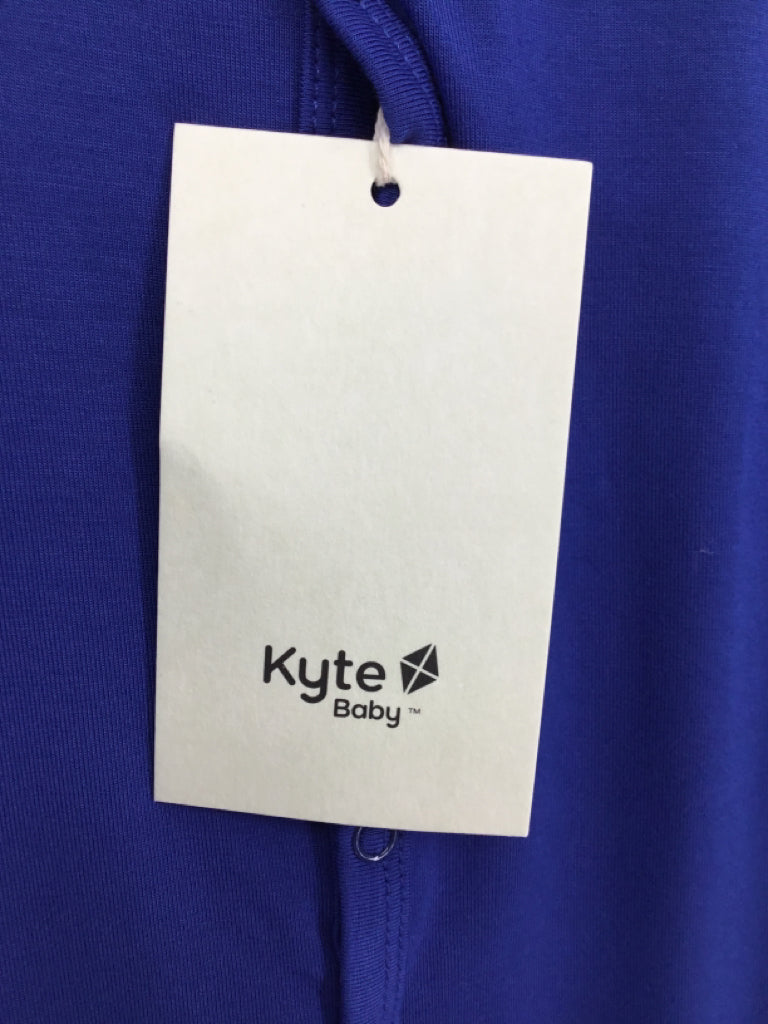 Kyte Child Size 3-6 Months Blue Solid Pajamas - boys