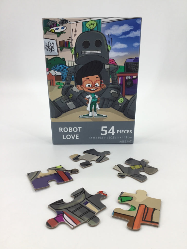 Robot Love Puzzle - 54 pcs