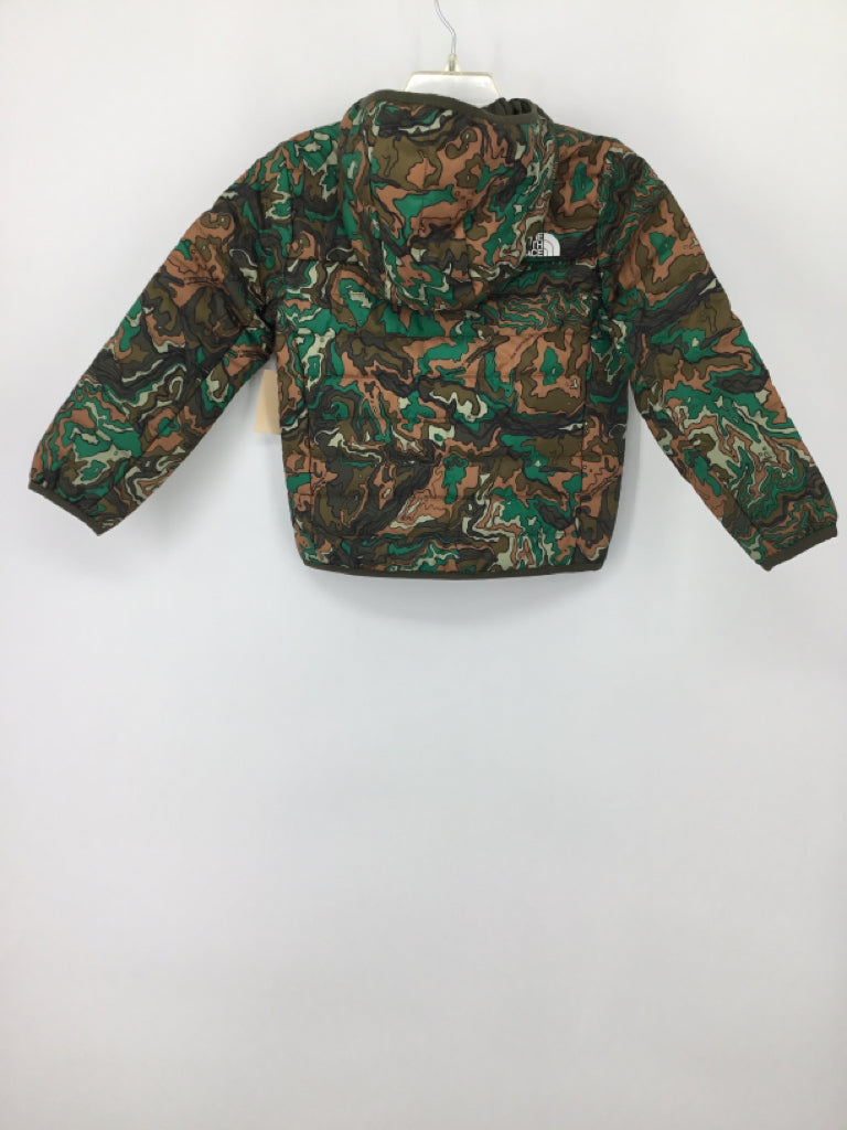 The North Face Child Size 3 Green Print Outerwear - boys