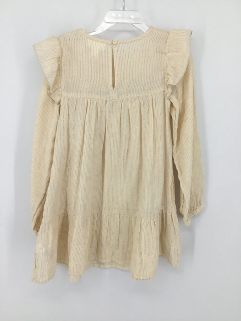 Cat & Jack Child Size 4 Gold Dress - girls