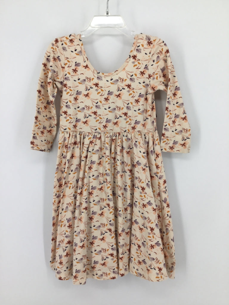 Alice + Ames Child Size 6 Tan Dress - girls