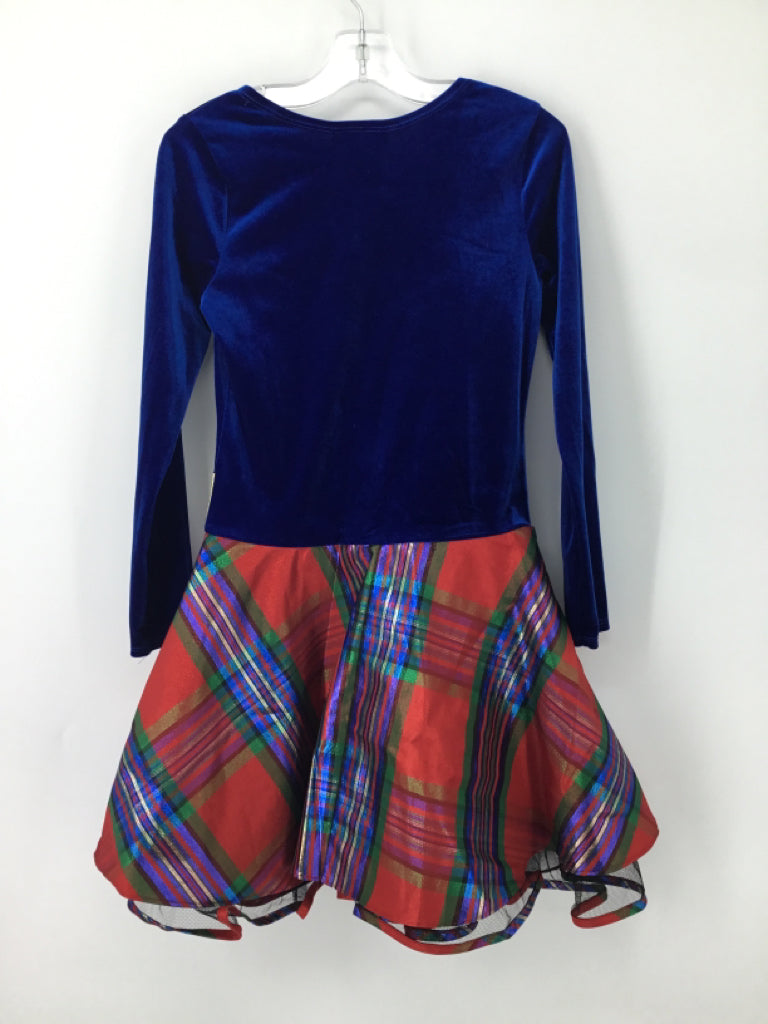 Bonnie Jean Child Size 10 Blue Dress - girls