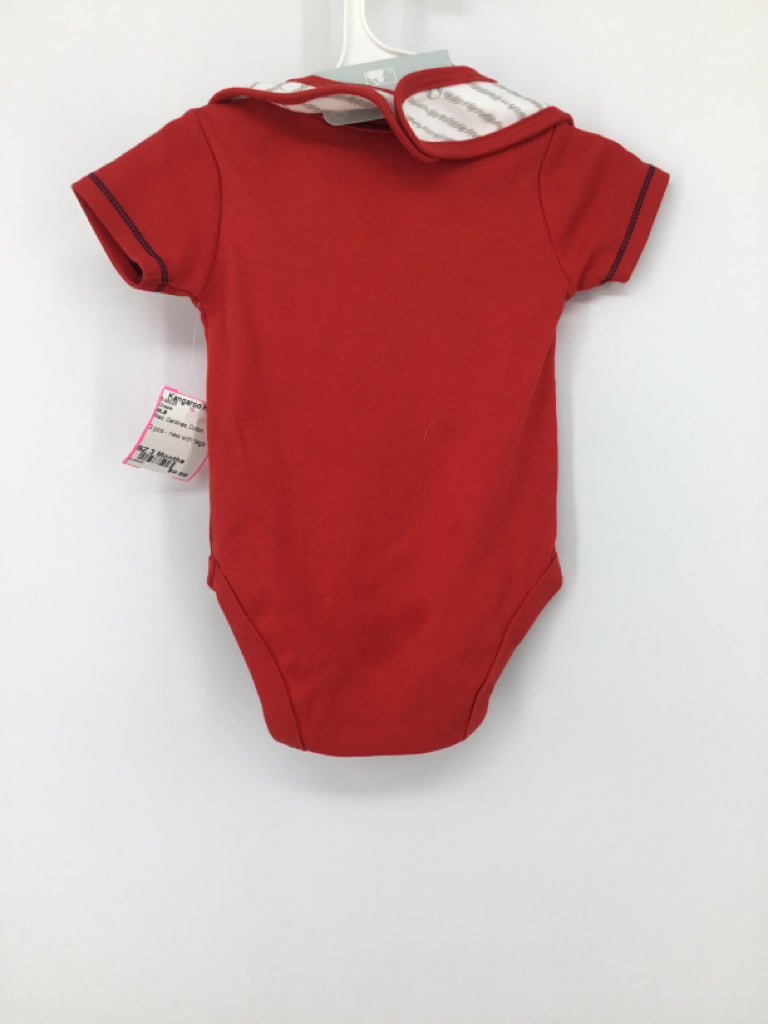 MLB Child Size 3 Months Red Onesie