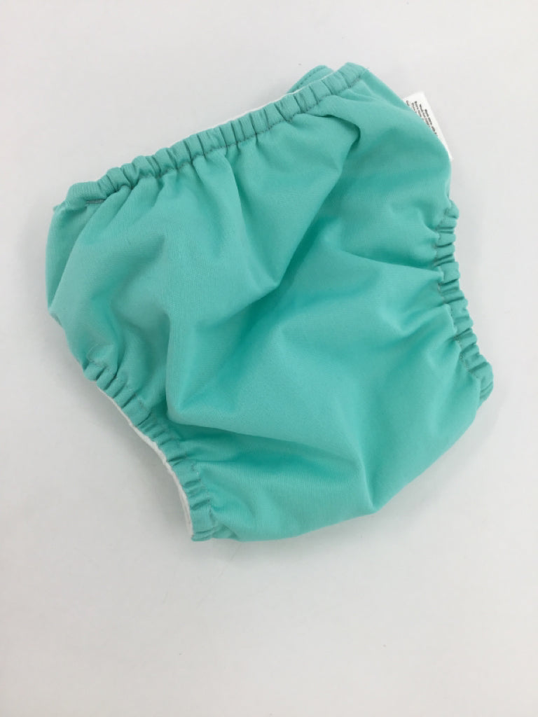 Bum Genius Child Size One Size Blue Solid Pocket Cloth Diaper